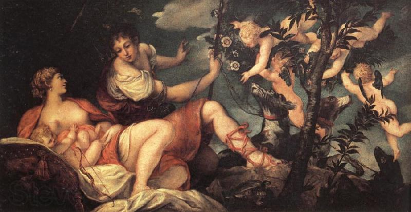 Jacopo Tintoretto Diana and Endymion Germany oil painting art